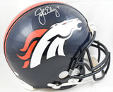 John Elway Autographed Denver Broncos F/S Authentic Helmet - JSA W *Silver