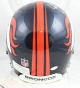 John Elway Autographed Denver Broncos F/S Authentic Helmet - JSA W *Silver