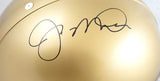 Joe Montana Autographed Notre Dame F/S Authentic Helmet - JSA W *Black