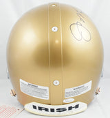 Joe Montana Autographed Notre Dame F/S Authentic Helmet - JSA W *Black