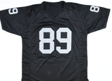 Brock Bowers Autographed Black Pro Style Jersey - Beckett W Hologram *Black