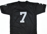 Geno Smith Autographed Black Pro Style Jersey - Beckett W Hologram *Black