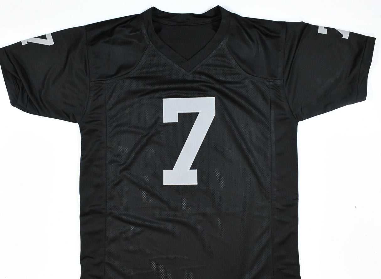 Geno Smith Autographed Black Pro Style Jersey - Beckett W Hologram *Black