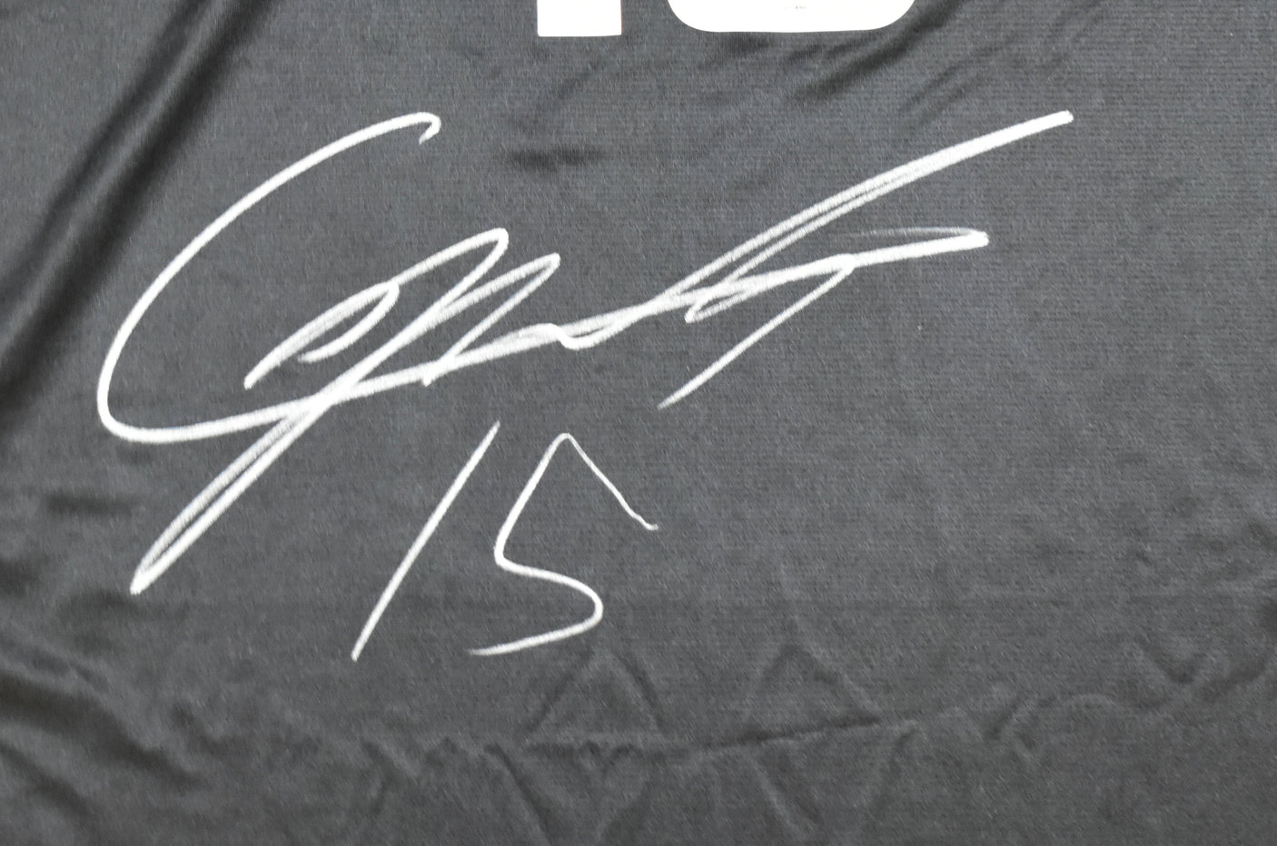 Clint Capela Autographed Houston Rockets Black Nike Fast Break Jersey - Tristar