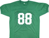 Randy Moss Autographed Green College Style Jersey - PSA *Black