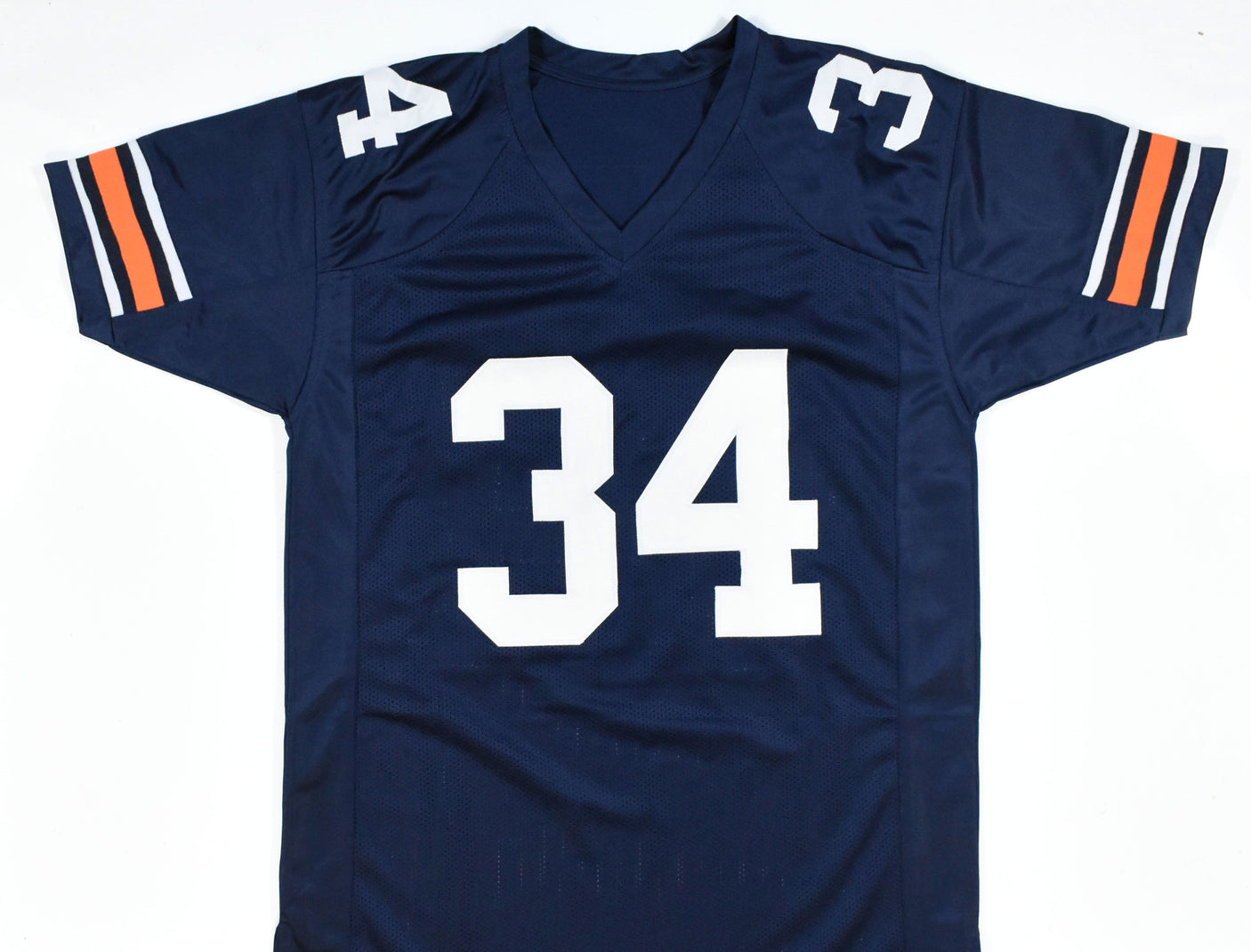 Bo Jackson Autographed Blue College Style Jersey - Beckett W Hologram *Black