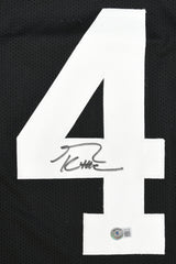 George Kittle Autographed Black College Style Jersey - Beckett W Hologram *Black