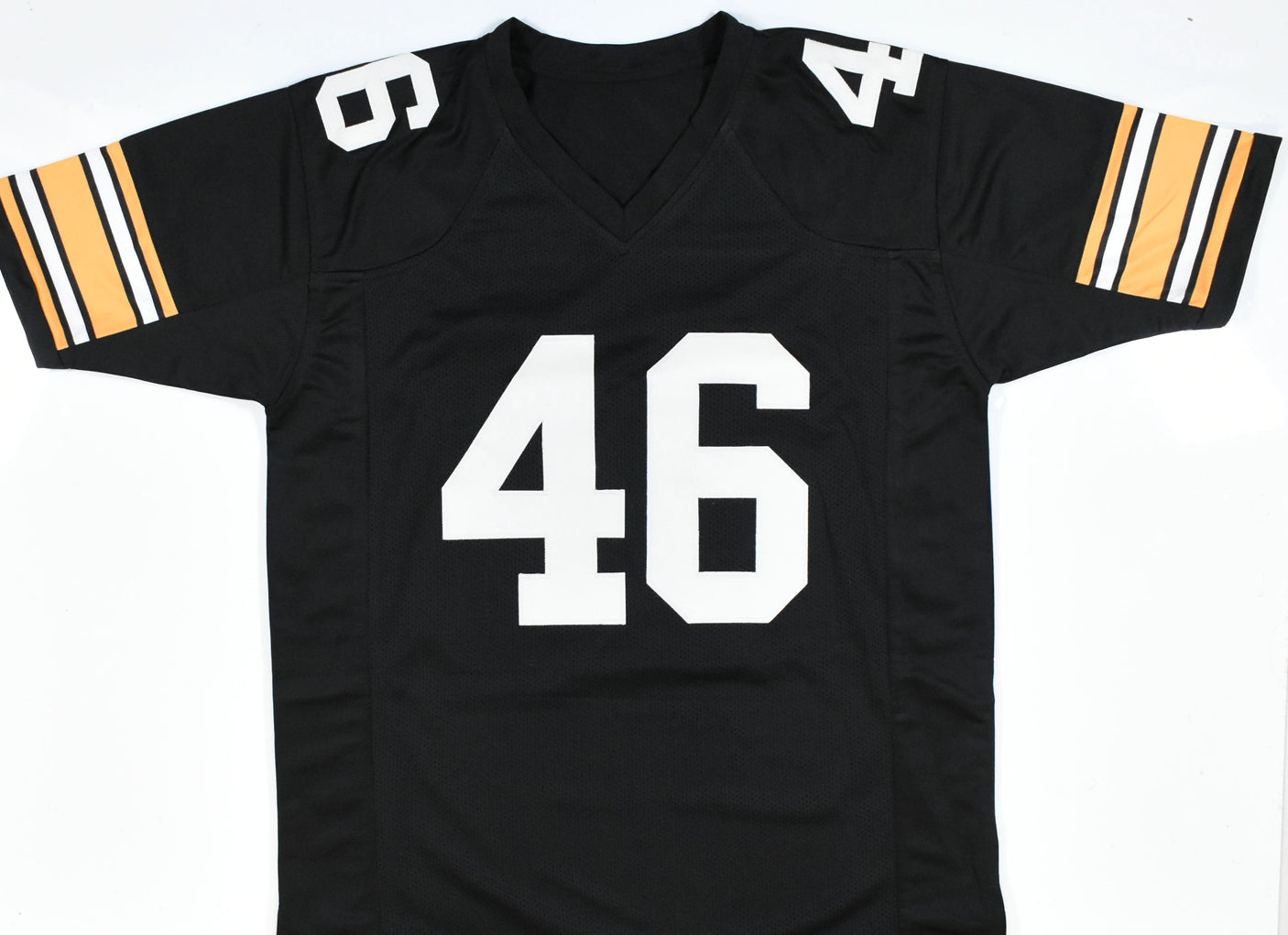 George Kittle Autographed Black College Style Jersey - Beckett W Hologram *Black