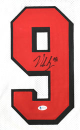 Nick Bosa Autographed White Pro Style Jersey - Beckett W *Black