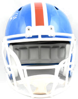 Troy Franklin Autographed Denver Broncos F/S 75-96 Speed Helmet - Beckett W Holo