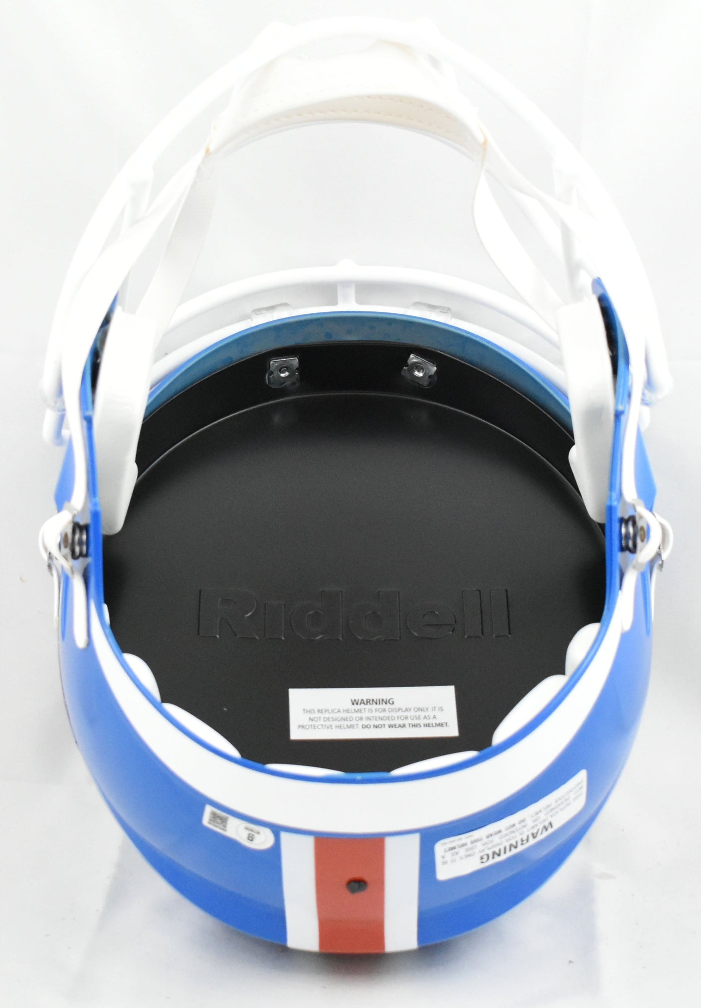 Troy Franklin Autographed Denver Broncos F/S 75-96 Speed Helmet - Beckett W Holo