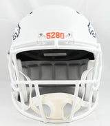Troy Franklin Autographed Denver Broncos F/S ALT 2024 Helmet - Beckett W Holo