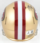 Mykel Williams Autographed 49ers Speed Mini Helmet - Beckett W Hologram *Black