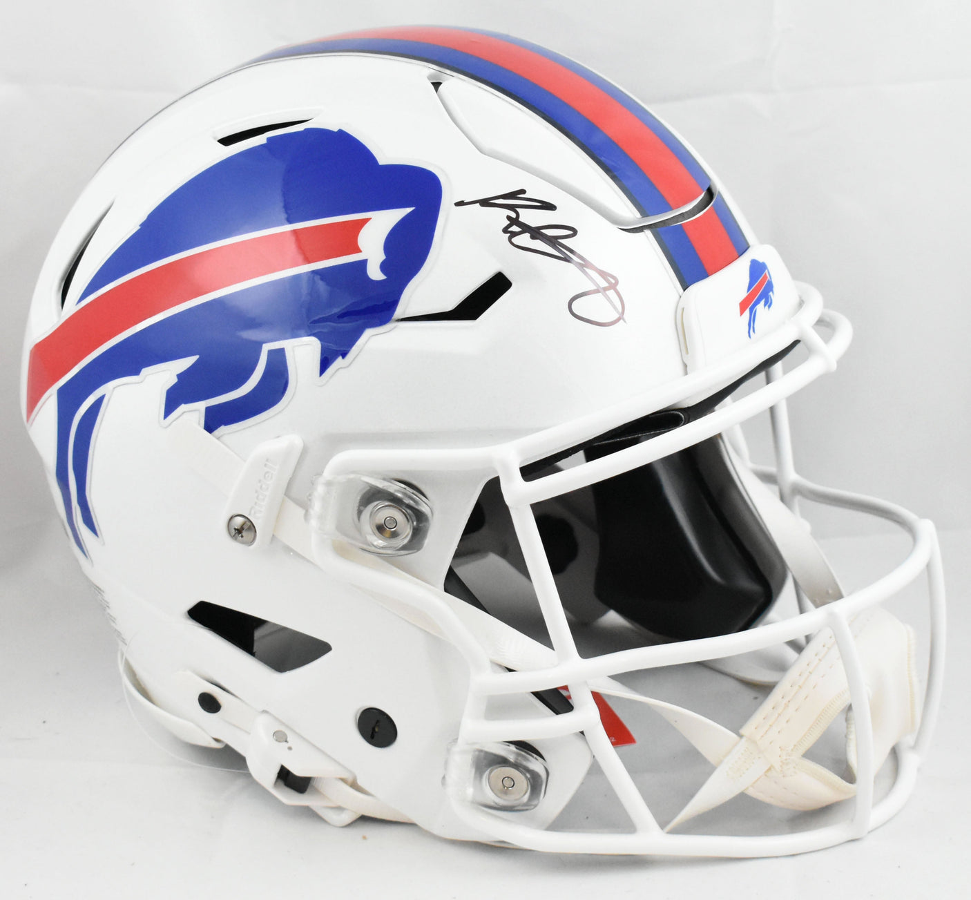 Keon Coleman Autographed Buffalo Bills F/S Speed Flex Helmet - Beckett W Holo