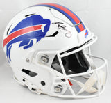 Keon Coleman Autographed Buffalo Bills F/S Speed Flex Helmet - Beckett W Holo