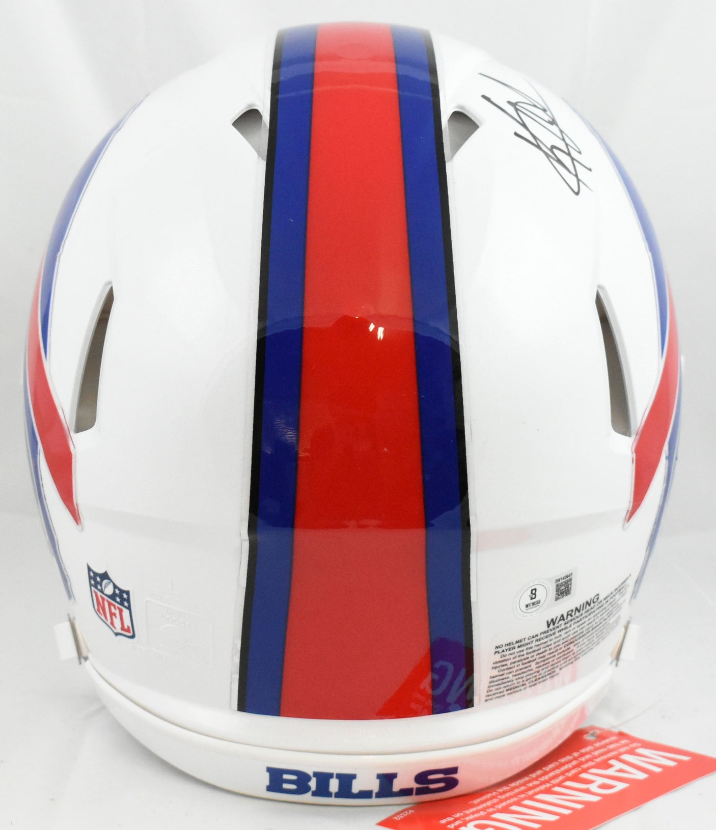 Keon Coleman Autographed Buffalo Bills F/S Speed Authentic Helmet-Beckett W Holo