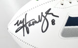 Matt Hasselbeck Autographed Seattle Seahawks Logo Football - Beckett W Hologram