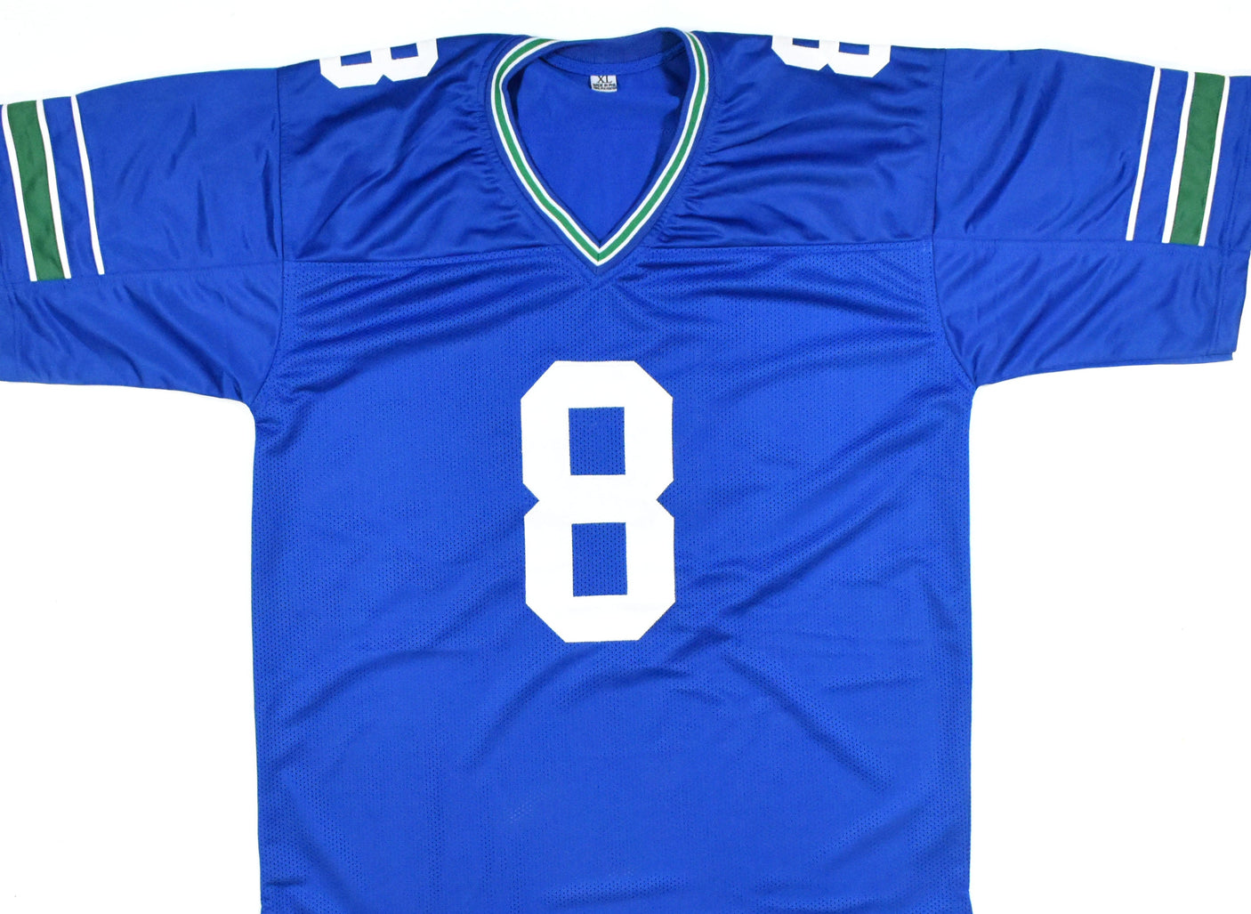 Matt Hasselbeck Autographed Light Blue Pro Style Jersey - Beckett W Hologram