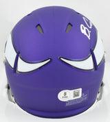 Blake Cashman Autographed Minnesota Vikings Speed Mini Helmet - Beckett W Holo