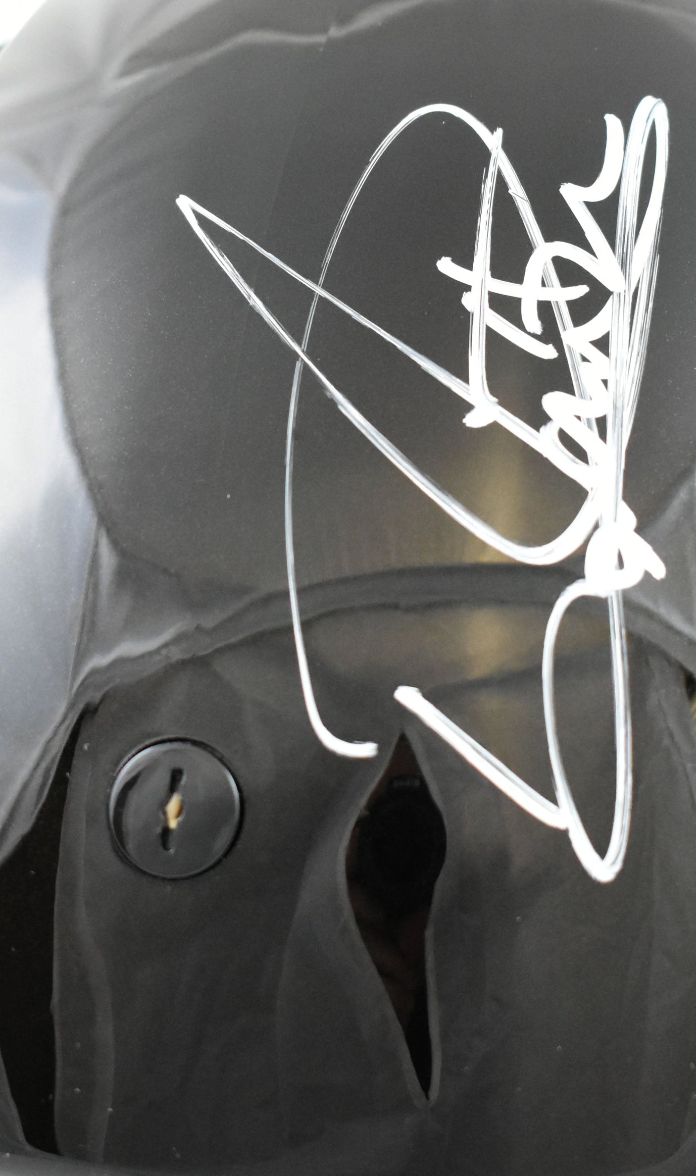 Derrick Henry Autographed Baltimore Ravens F/S Speed Flex Helmet- Beckett W Holo