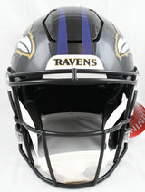 Derrick Henry Autographed Baltimore Ravens F/S Speed Flex Helmet- Beckett W Holo