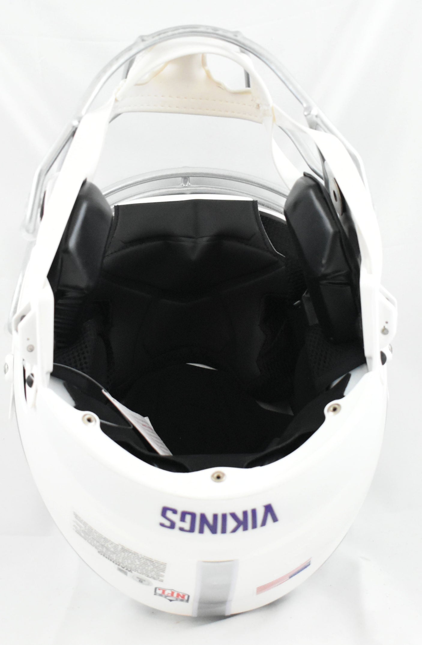 Justin Jefferson Signed Vikings F/S Alt 24 SpeedFlex Helmet - Beckett W Holo