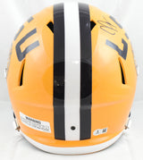 Justin Jefferson Autographed LSU Tigers F/S Speed Helmet - Beckett W Hologram