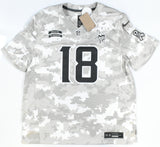 Justin Jefferson Autographed Vikings Nike Salute Dri-Fit Jersey - Beckett W Holo