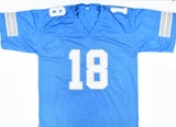 Isaac TeSlaa Autographed Blue Pro Style Jersey - Beckett W Hologram *Black