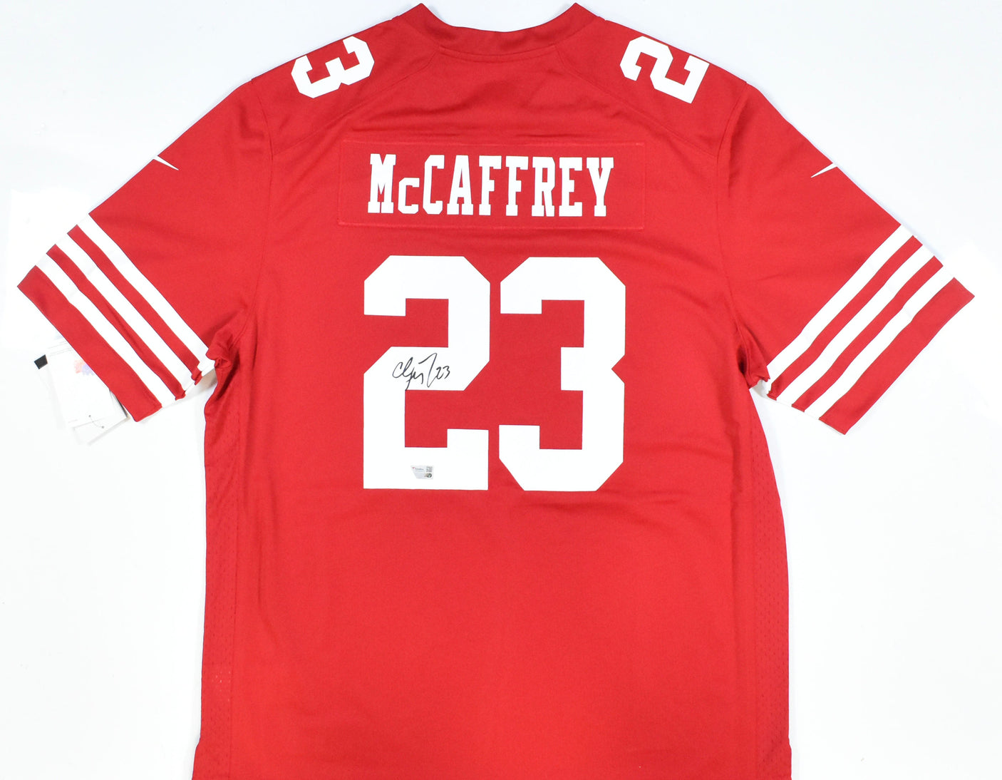 Christian McCaffrey Autographed San Francisco 49ers Nike Game Jersey - Fanatics