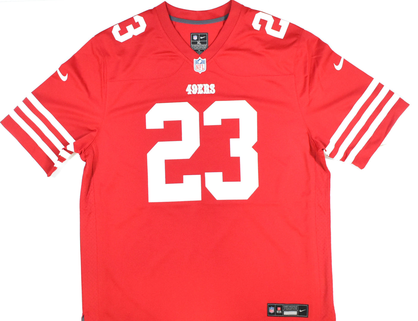 Christian McCaffrey Autographed San Francisco 49ers Nike Game Jersey - Fanatics