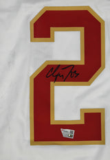 Christian McCaffrey Autographed 49ers Nike Tundra Game Jersey - Fanatics *Stain