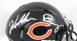 William Perry Autographed Chicago Bears Speed Mini Helmet - Beckett W Hologram