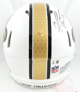 Ricky Williams Signed Saints F/S Alt 25 Speed Authentic Helmet - Beckett W Holo