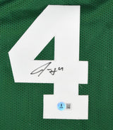 Jrue Holiday Autographed Green Pro Style Jersey - Beckett W Hologram *Black