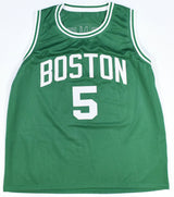 Kevin Garnett Autographed Green Pro Style Jersey - Beckett W Hologram *Black