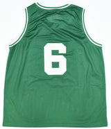 Bill Russell Autographed Green Pro Style Jersey - Beckett *Black