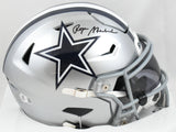 Roger Staubach Signed Dallas Cowboys Mid-Size Speedflex Helmet - Beckett W Holo
