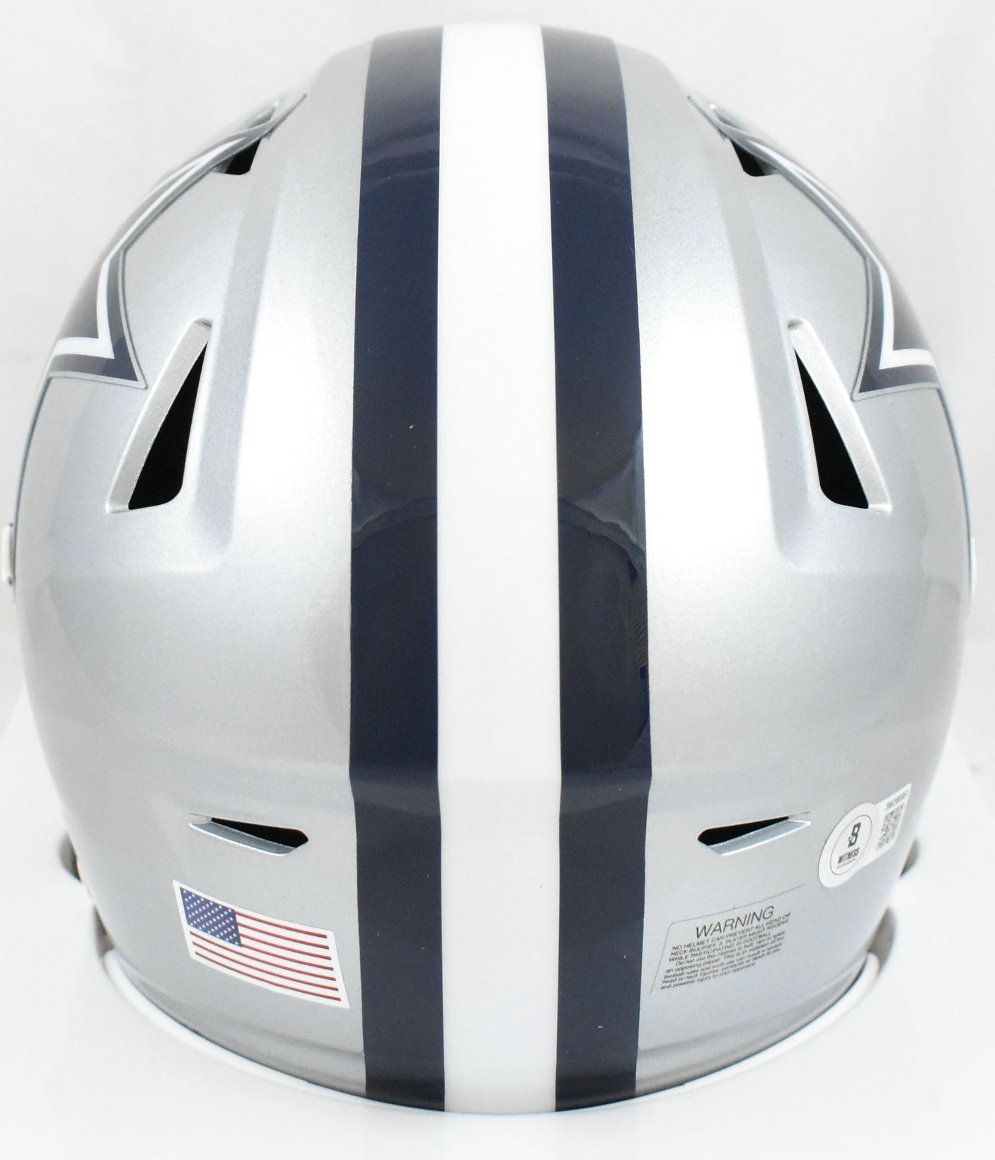 Roger Staubach Signed Dallas Cowboys Mid-Size Speedflex Helmet - Beckett W Holo