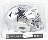 Roger Staubach Signed Dallas Cowboys Mid-Size Speedflex Helmet - Beckett W Holo