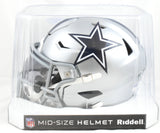 Roger Staubach Signed Dallas Cowboys Mid-Size SpeedFlex Helmet - Beckett W Holo