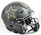 Roger Staubach Signed Cowboys F/S Salute 2025 Speed Flex Helmet - Beckett W Holo