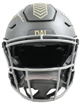 Roger Staubach Signed Cowboys F/S Salute 2025 Speed Flex Helmet - Beckett W Holo