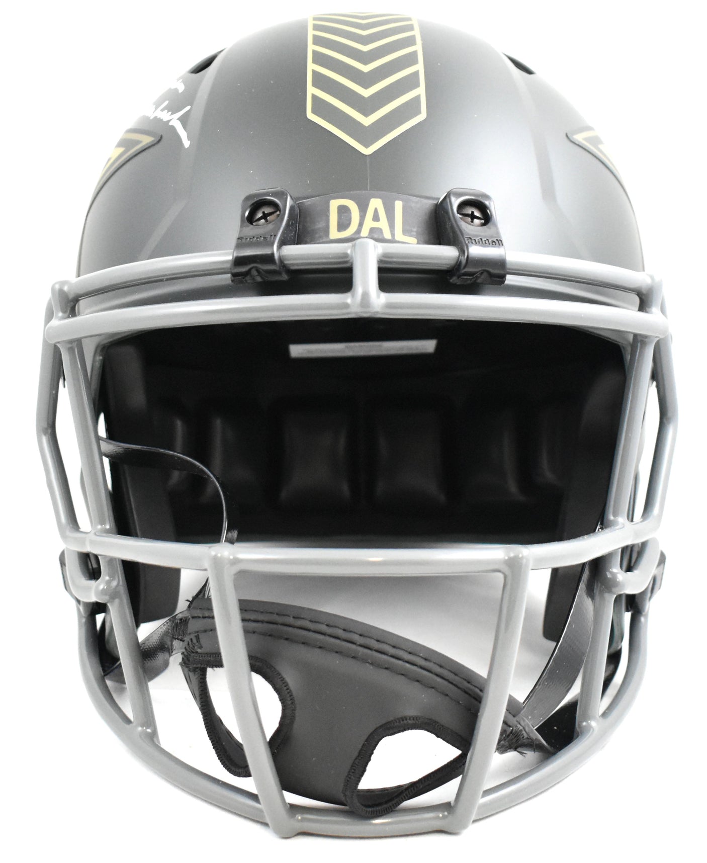 Roger Staubach Autographed Cowboys F/S Salute 2025 Speed Helmet - Beckett W Holo