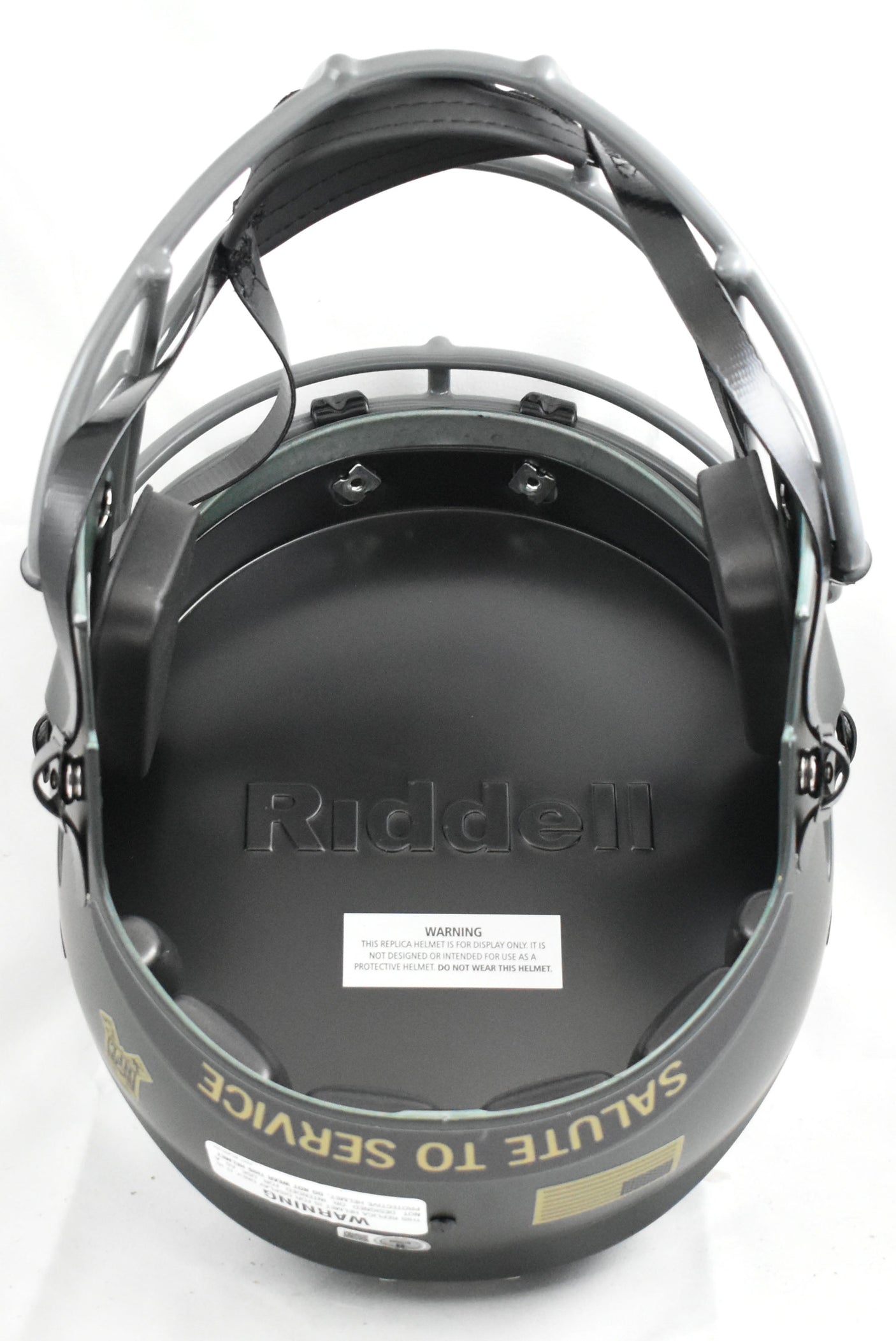 Roger Staubach Autographed Cowboys F/S Salute 2025 Speed Helmet - Beckett W Holo