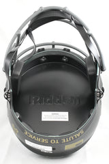 Roger Staubach Autographed Cowboys F/S Salute 2025 Speed Helmet - Beckett W Holo