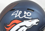 Jonathan Cooper Autographed Denver Broncos Speed Mini Helmet- Beckett W Hologram