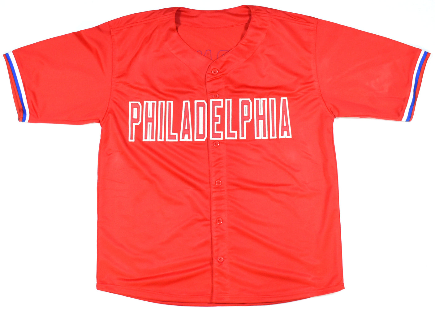 Trea Turner Autographed Red Pro Style Jersey - Beckett W Hologram *Black