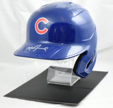 Mark Grace Autographed Chicago Cubs F/S Replica Helmet w/Stand - Beckett W Holo
