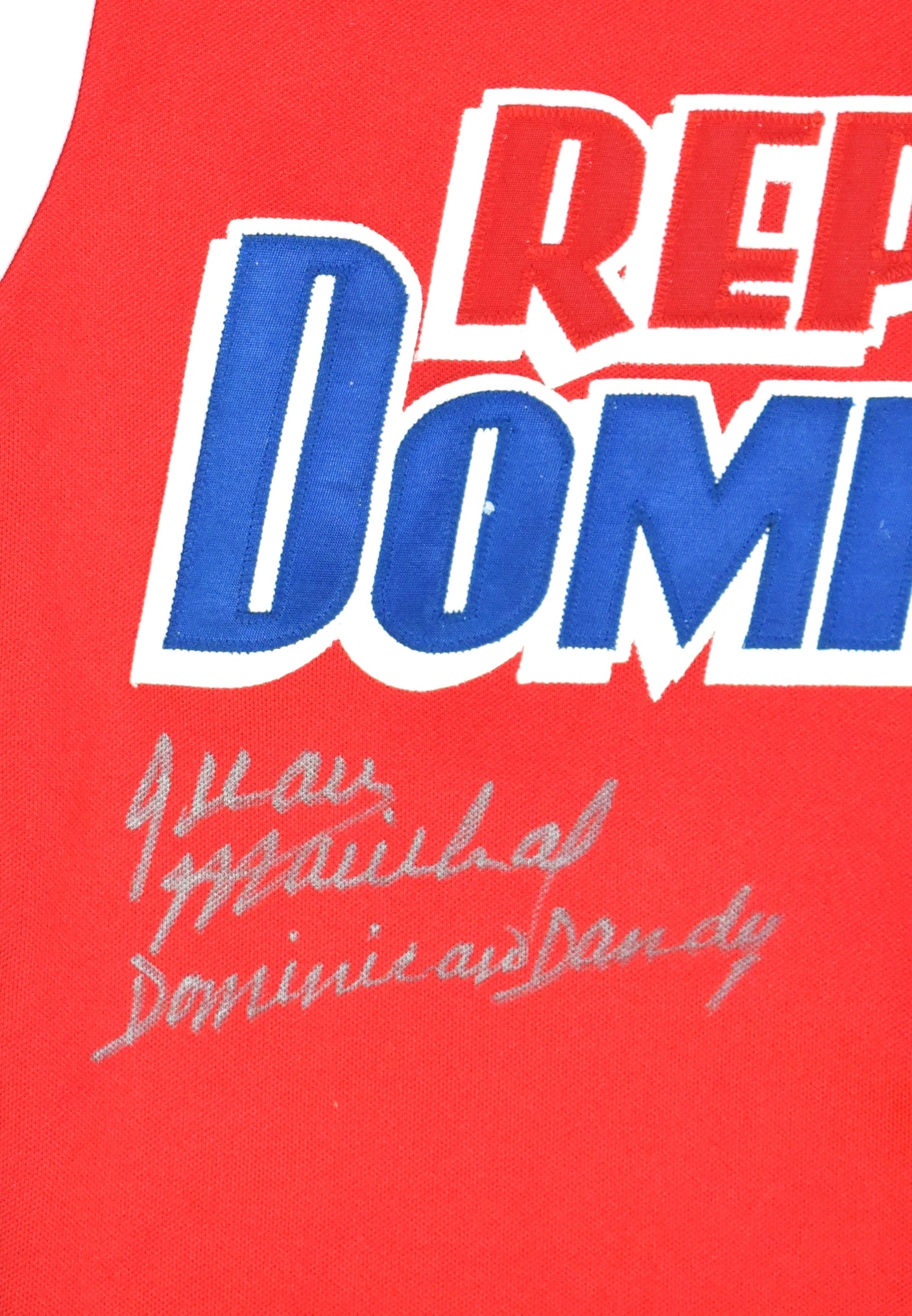 Juan Marichal Autographed Republica Dominicana Majestic Jersey - Beckett W Holo